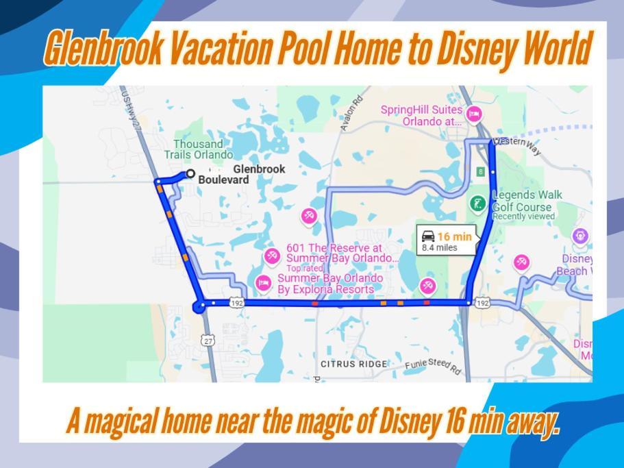 Glenbrook Vacation Poolspa Home Orlando Esterno foto