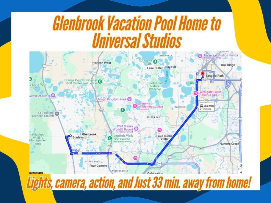 Glenbrook Vacation Poolspa Home Orlando Esterno foto