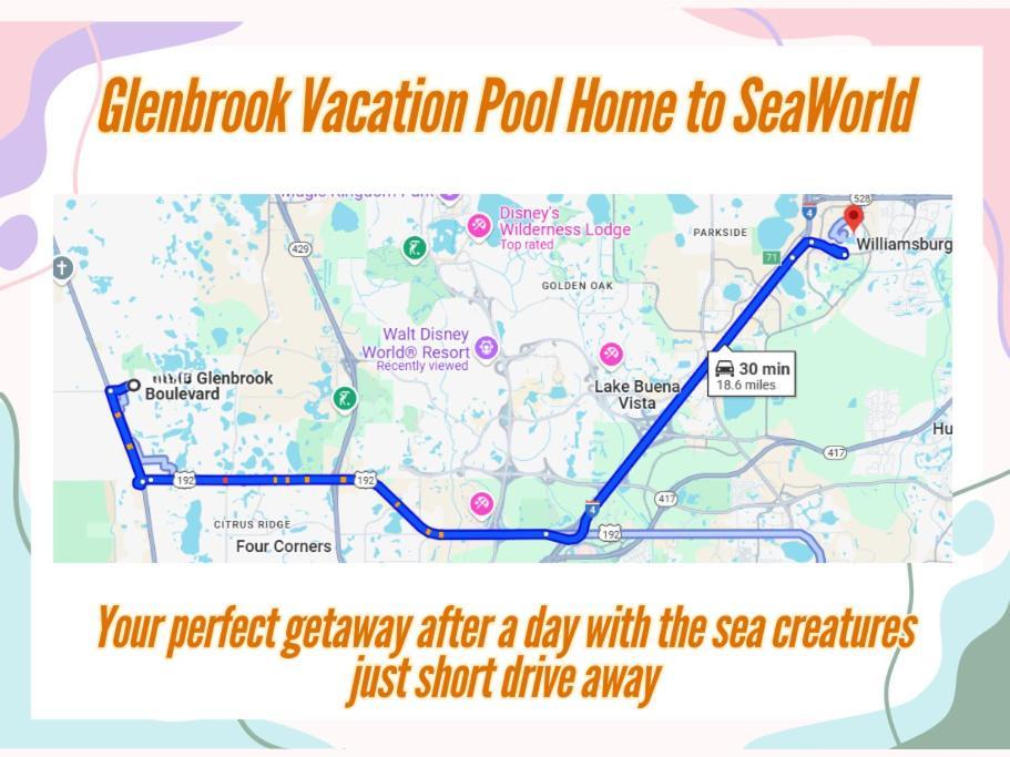 Glenbrook Vacation Poolspa Home Orlando Esterno foto